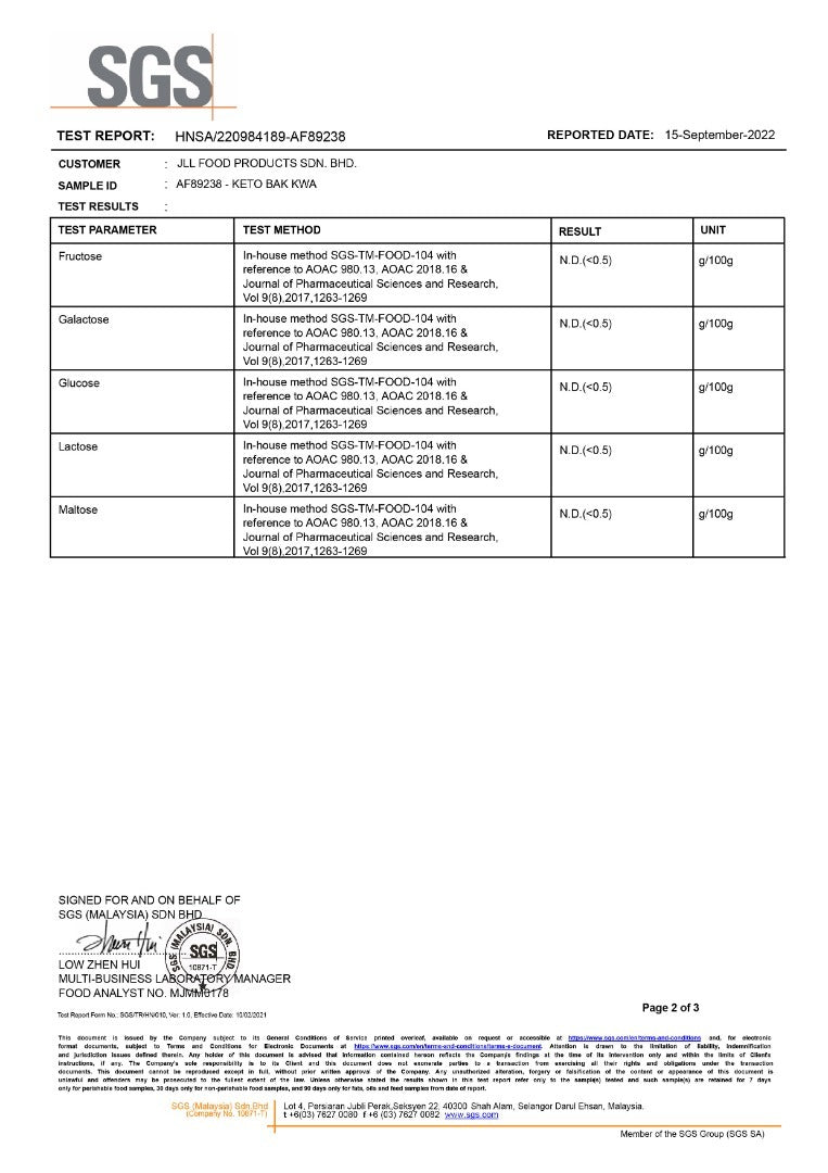 Keto Bakgua | 无糖肉干